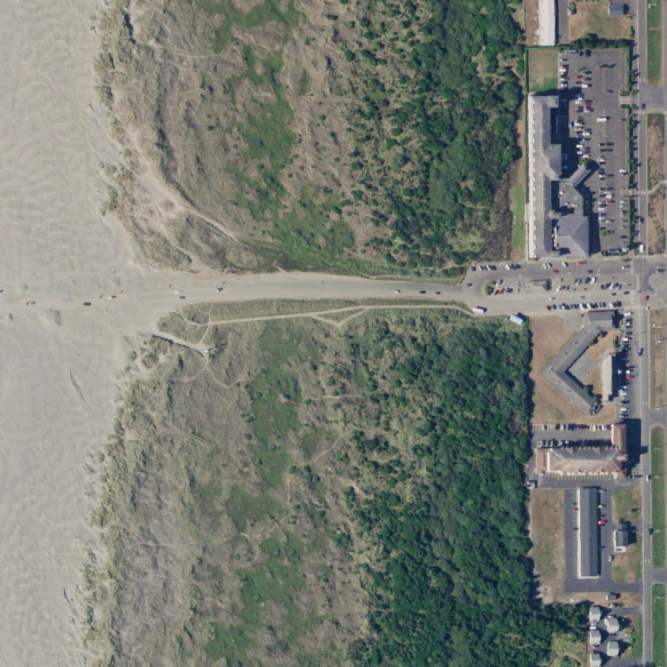 Aerial map of Chance A La Mer Beach Access