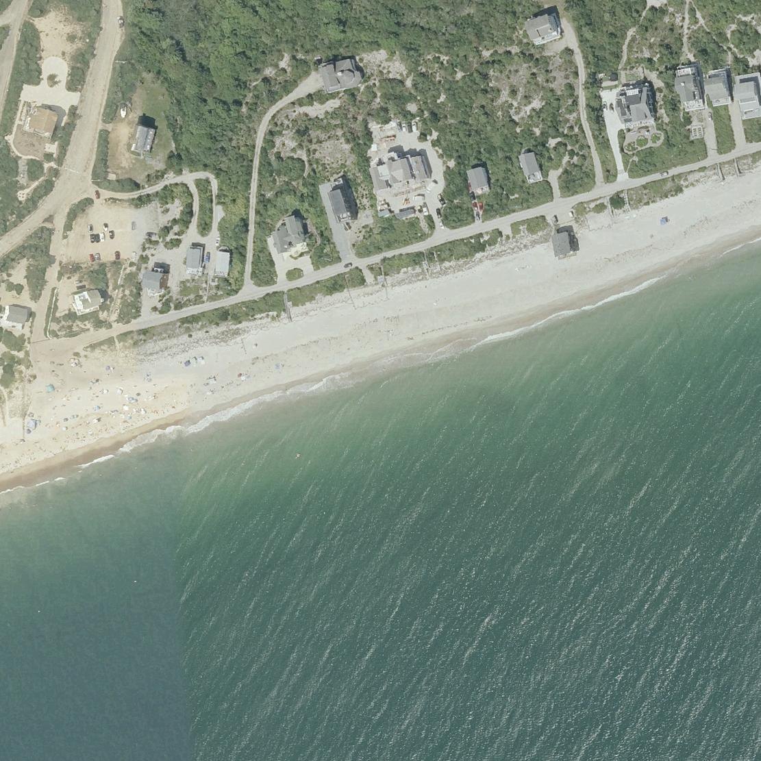 Aerial map of Charlestown Beach