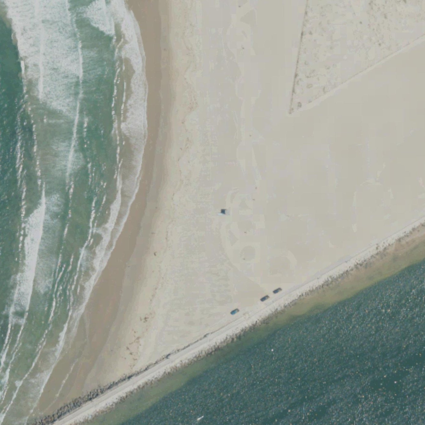 Aerial map of Charlie Beach