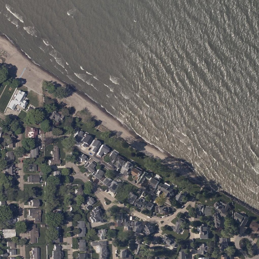 Aerial map of Chaska Beach