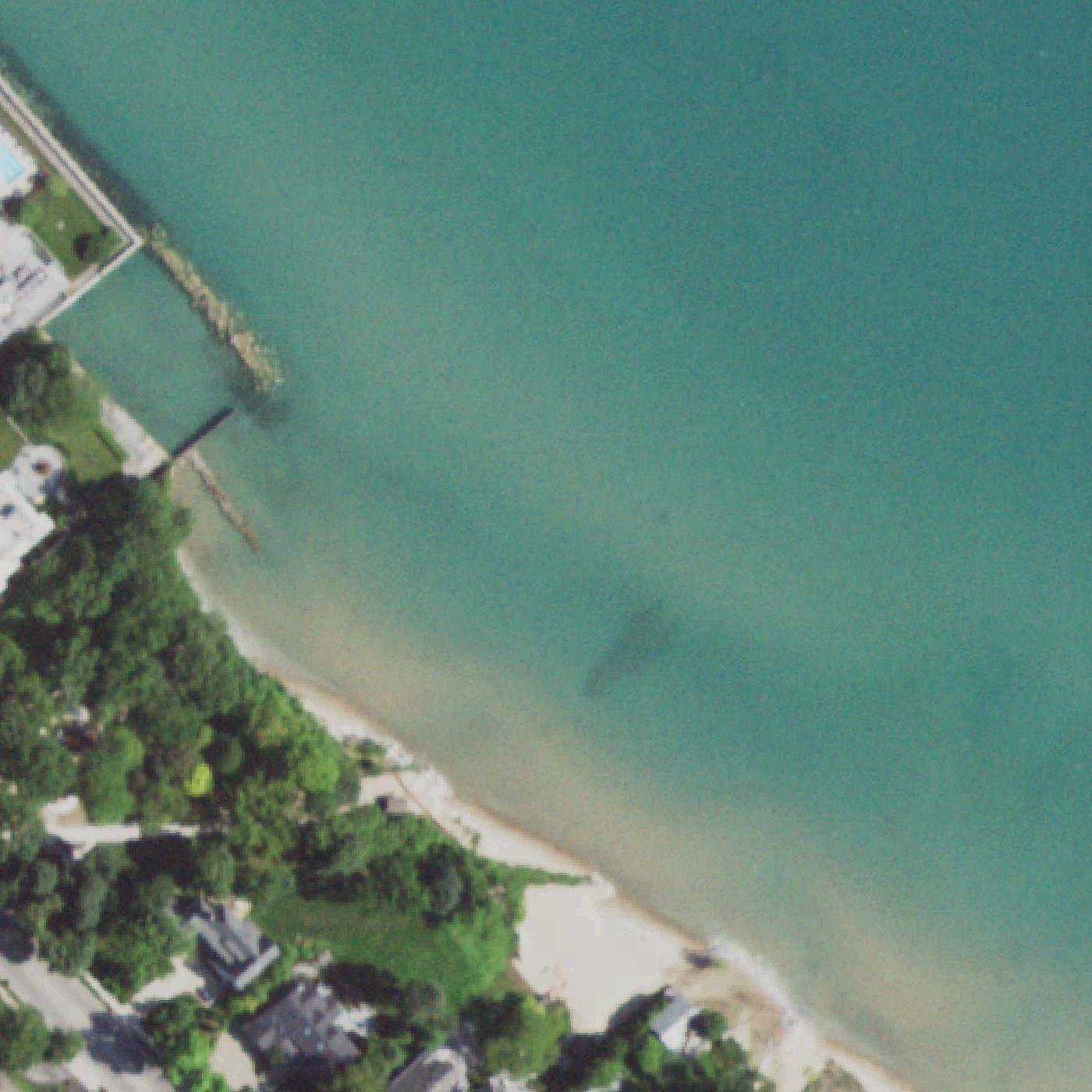 Aerial map of Chestnut Beach