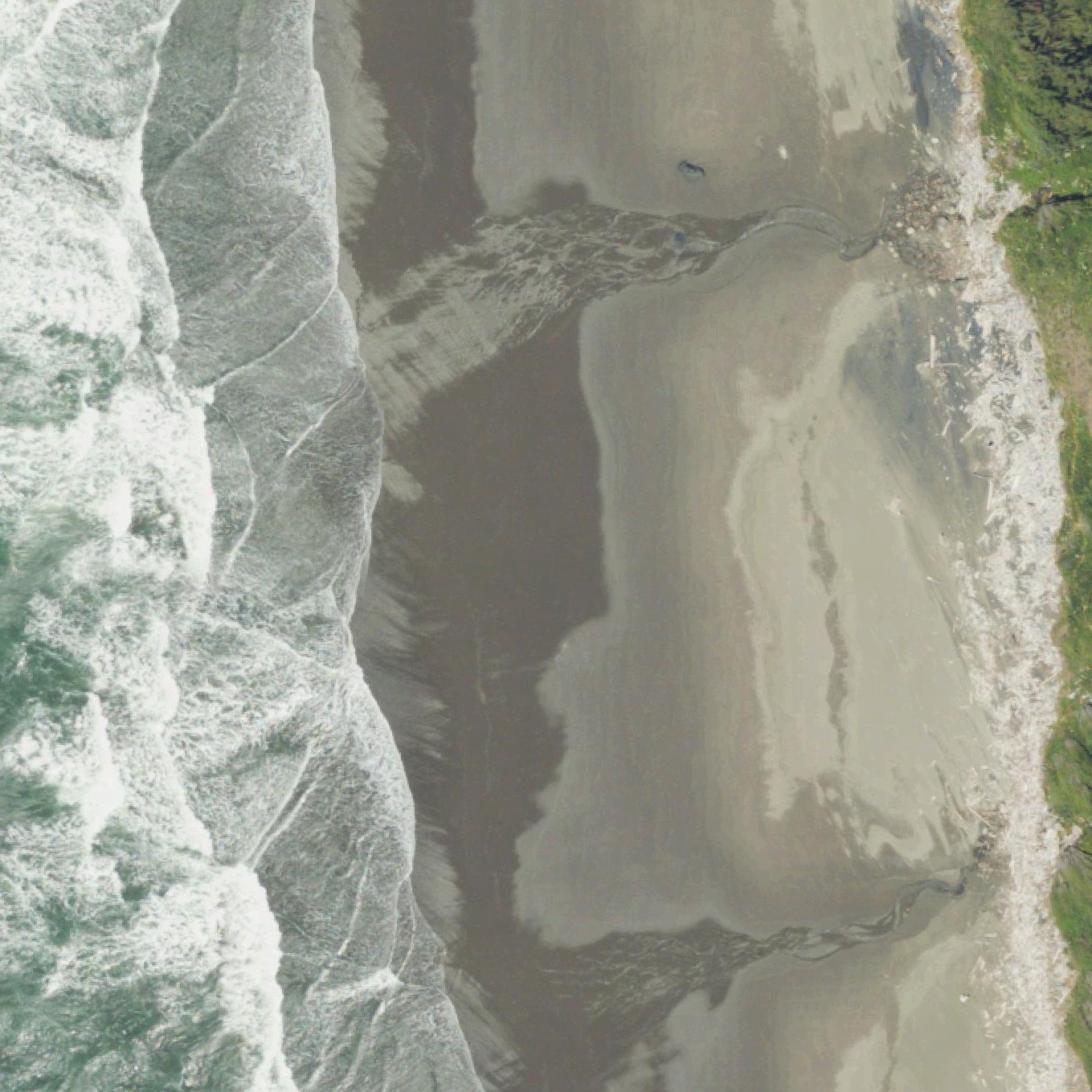 Aerial map of China Beach