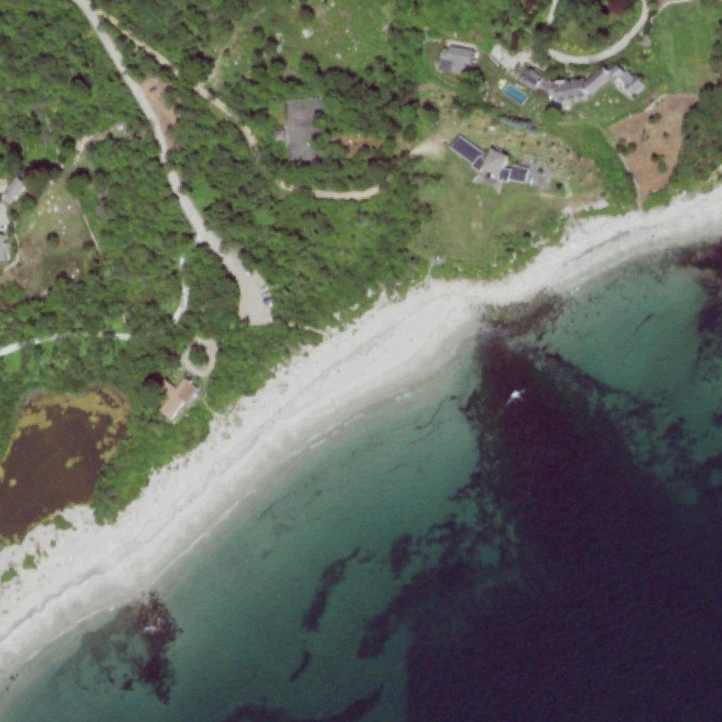 Aerial map of Chocomount Beach