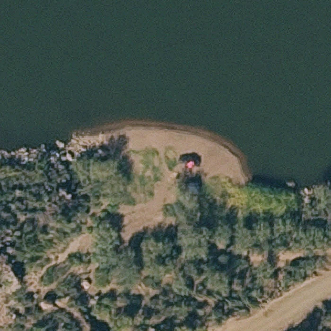 Aerial map of Chunk Beach