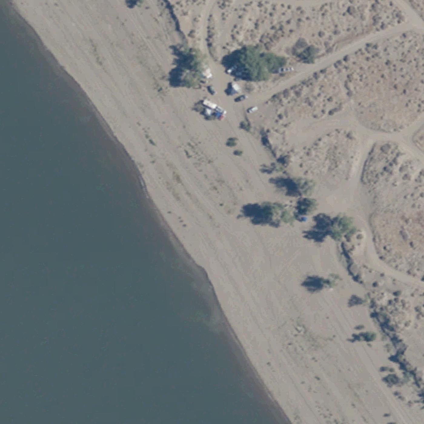 Aerial map of Churchill Beach