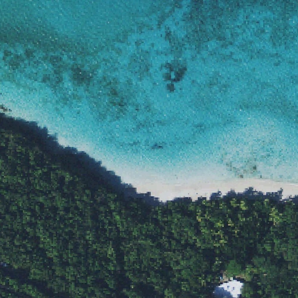 Aerial map of Cinnamon Bay Campground Beach