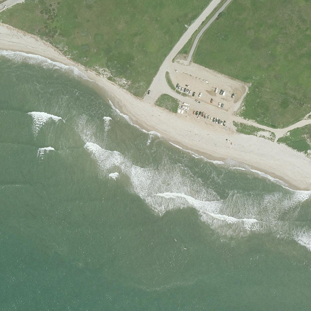 Aerial map of Cisco Beach