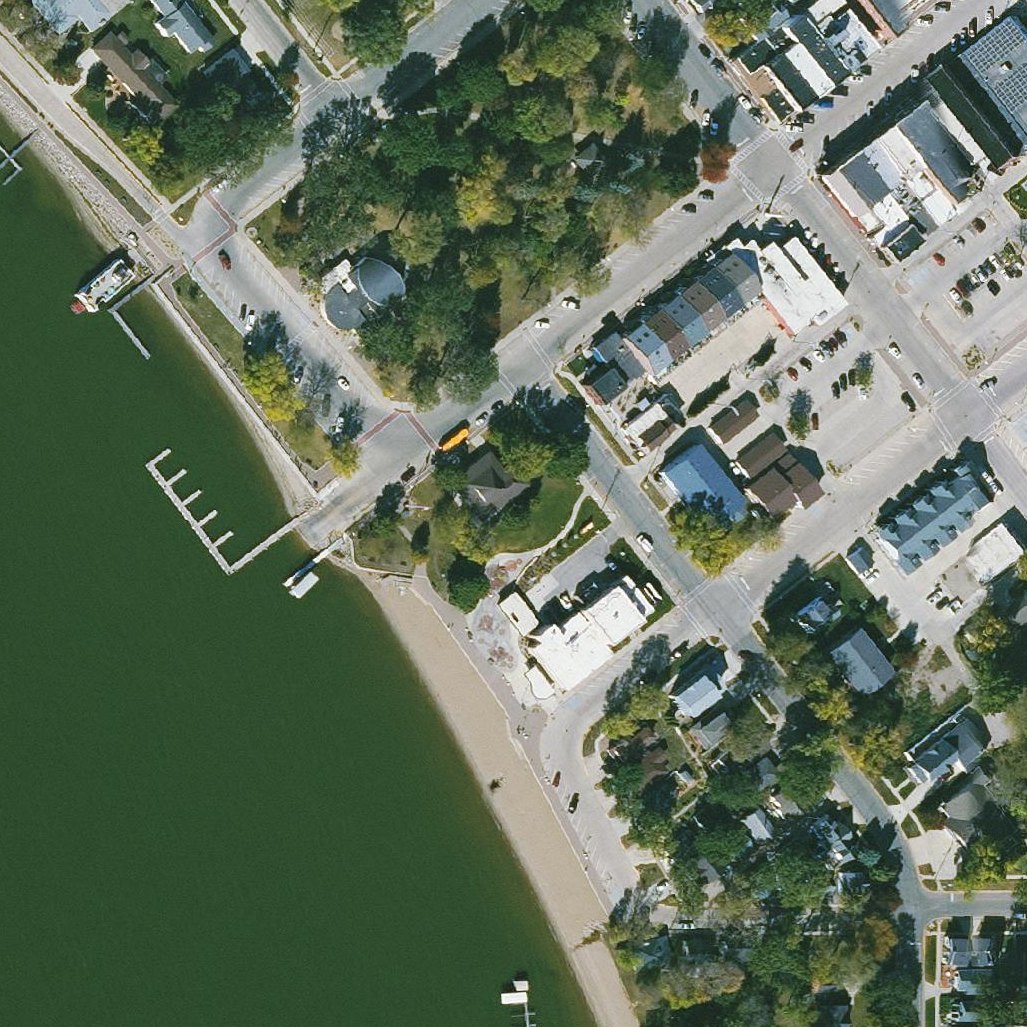 Aerial map of City Beach