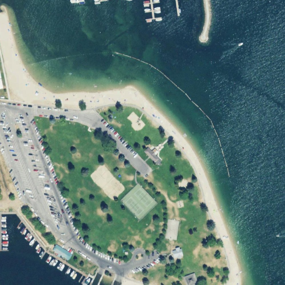Aerial map of City Beach