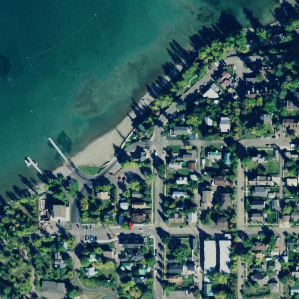 Aerial map of City Beach