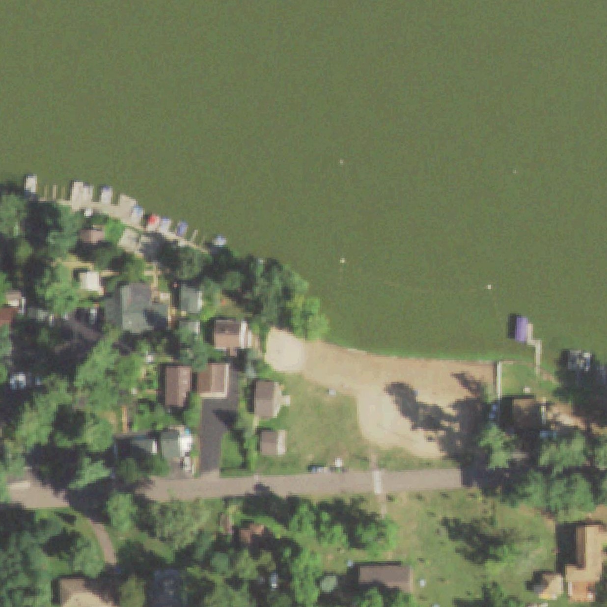 Aerial map of City Beach