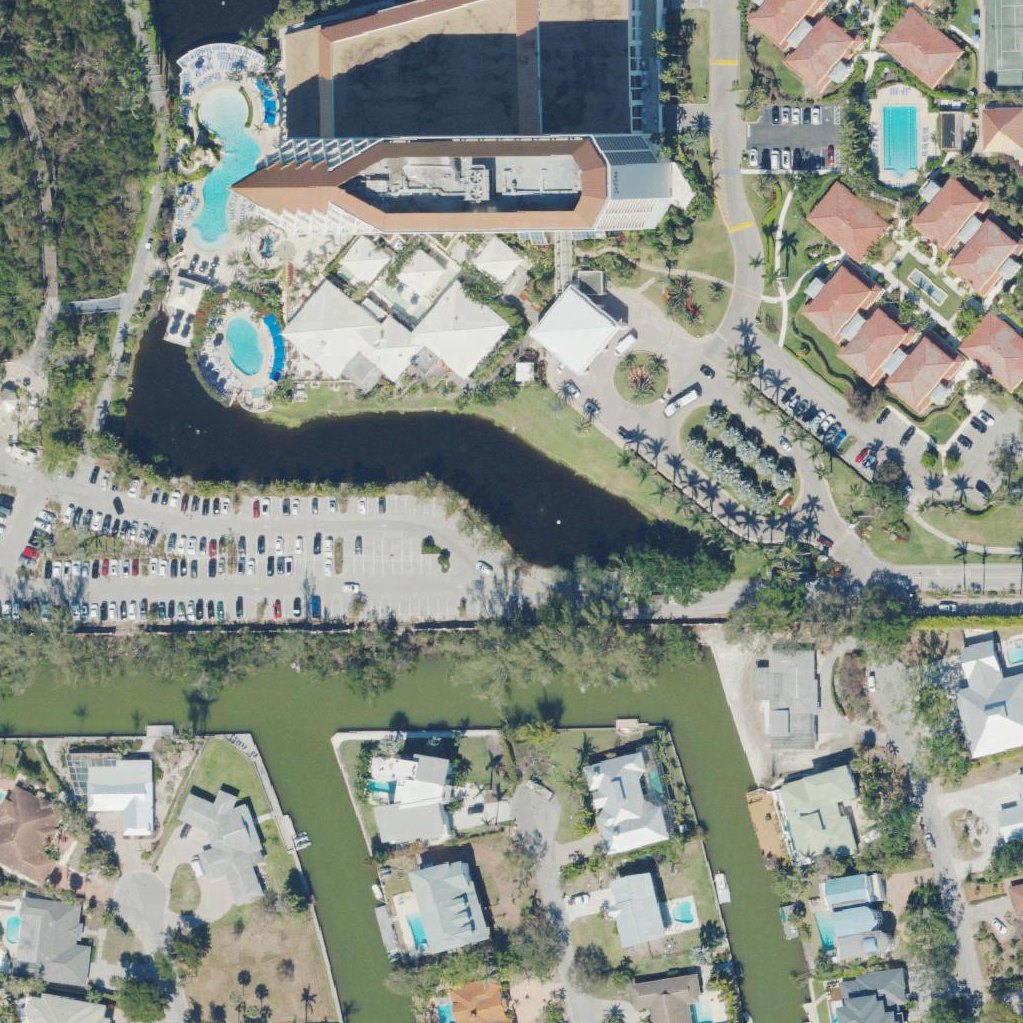 Aerial map of Clam Pass Beach Park
