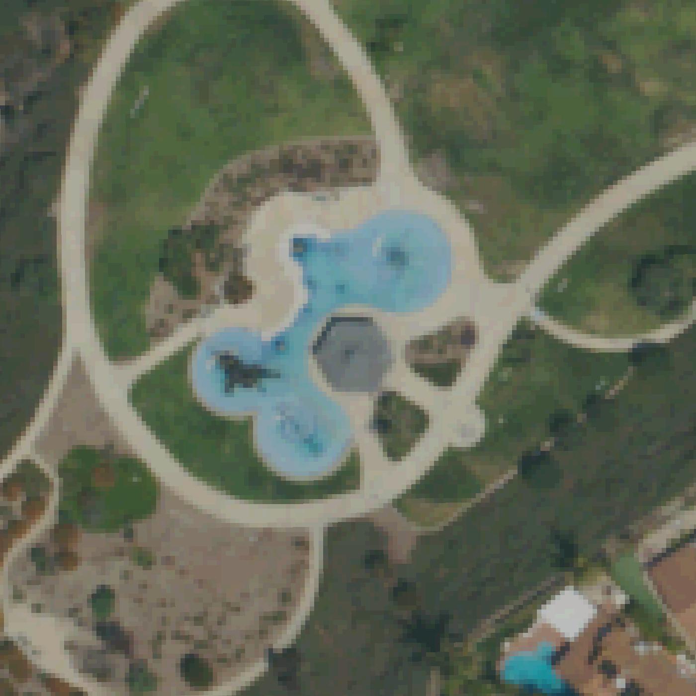 Aerial map of Clipper Cove Park