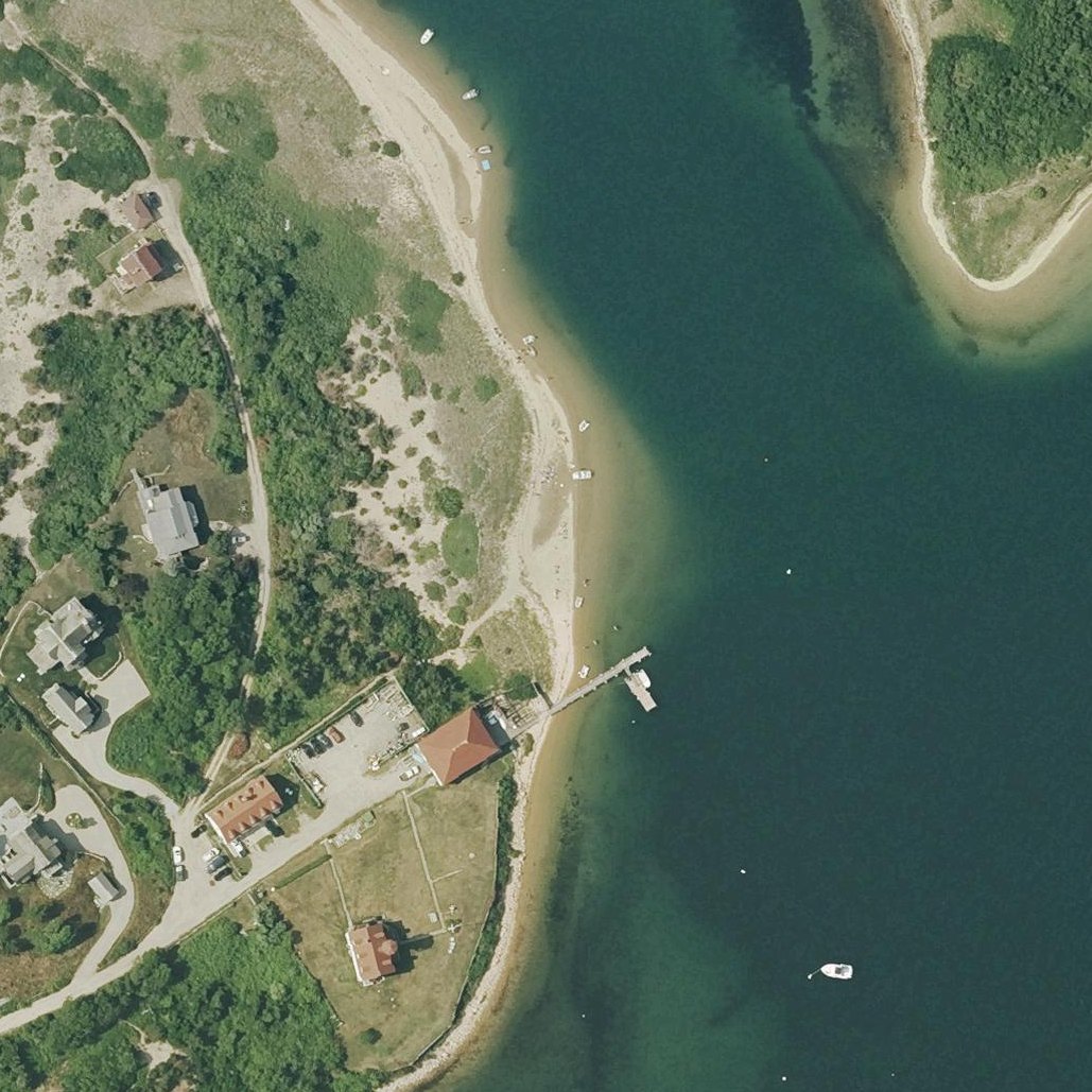 Aerial map of Coast Guard Beach