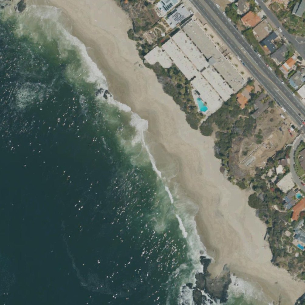 Aerial map of Coast Royale Beach