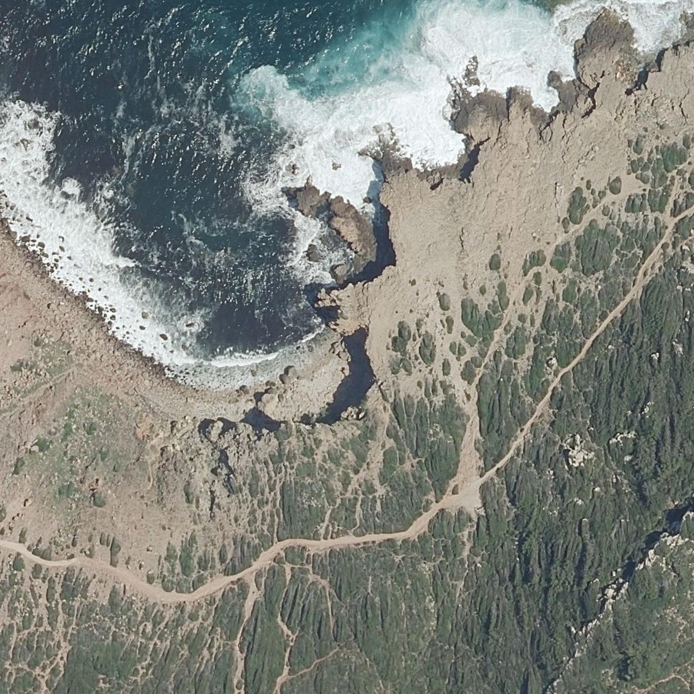 Aerial map of Codolar de Biniatram