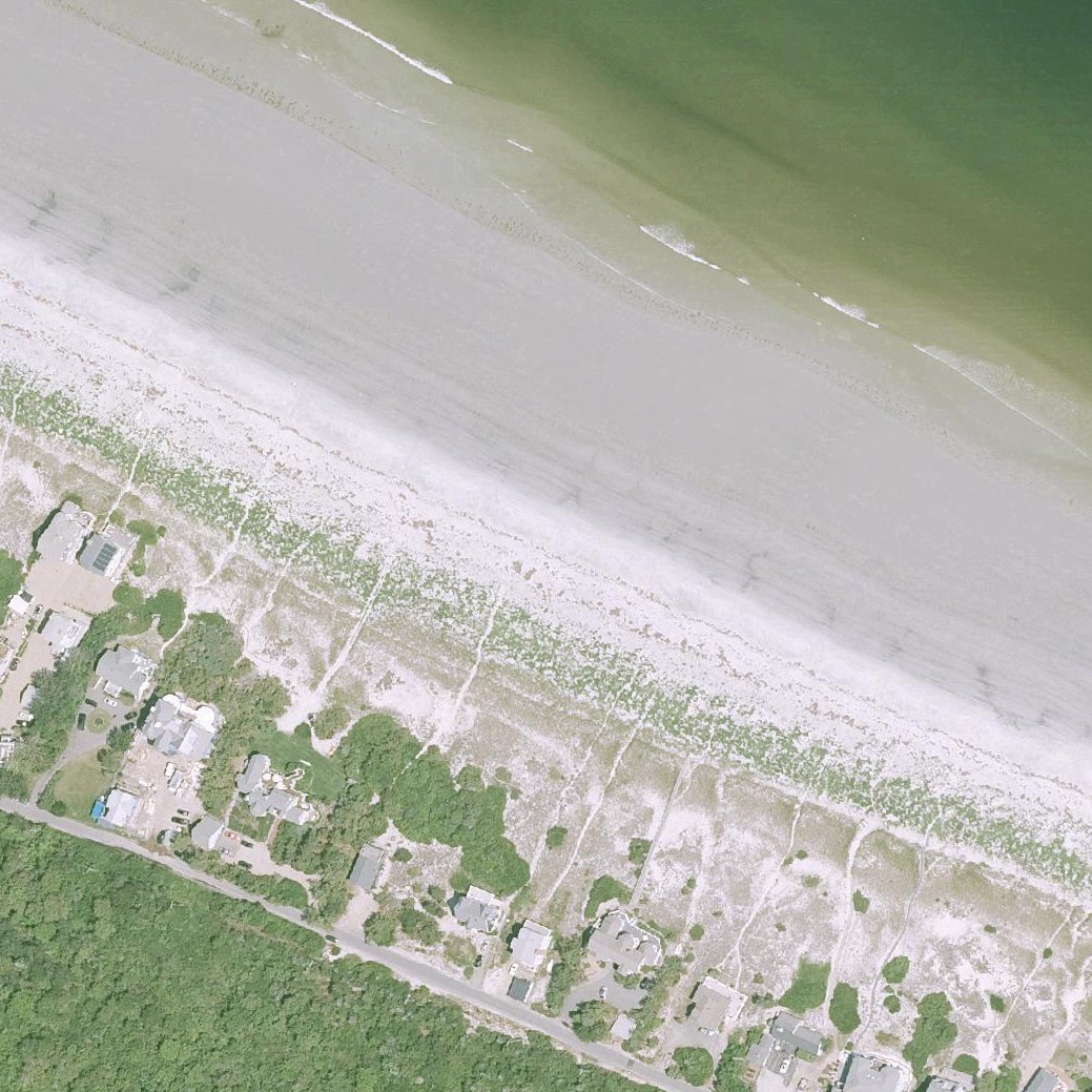Aerial map of Coffins Beach