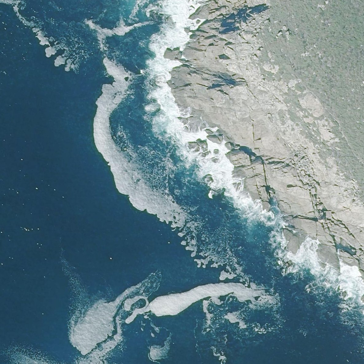Aerial map of Coído de Cuño
