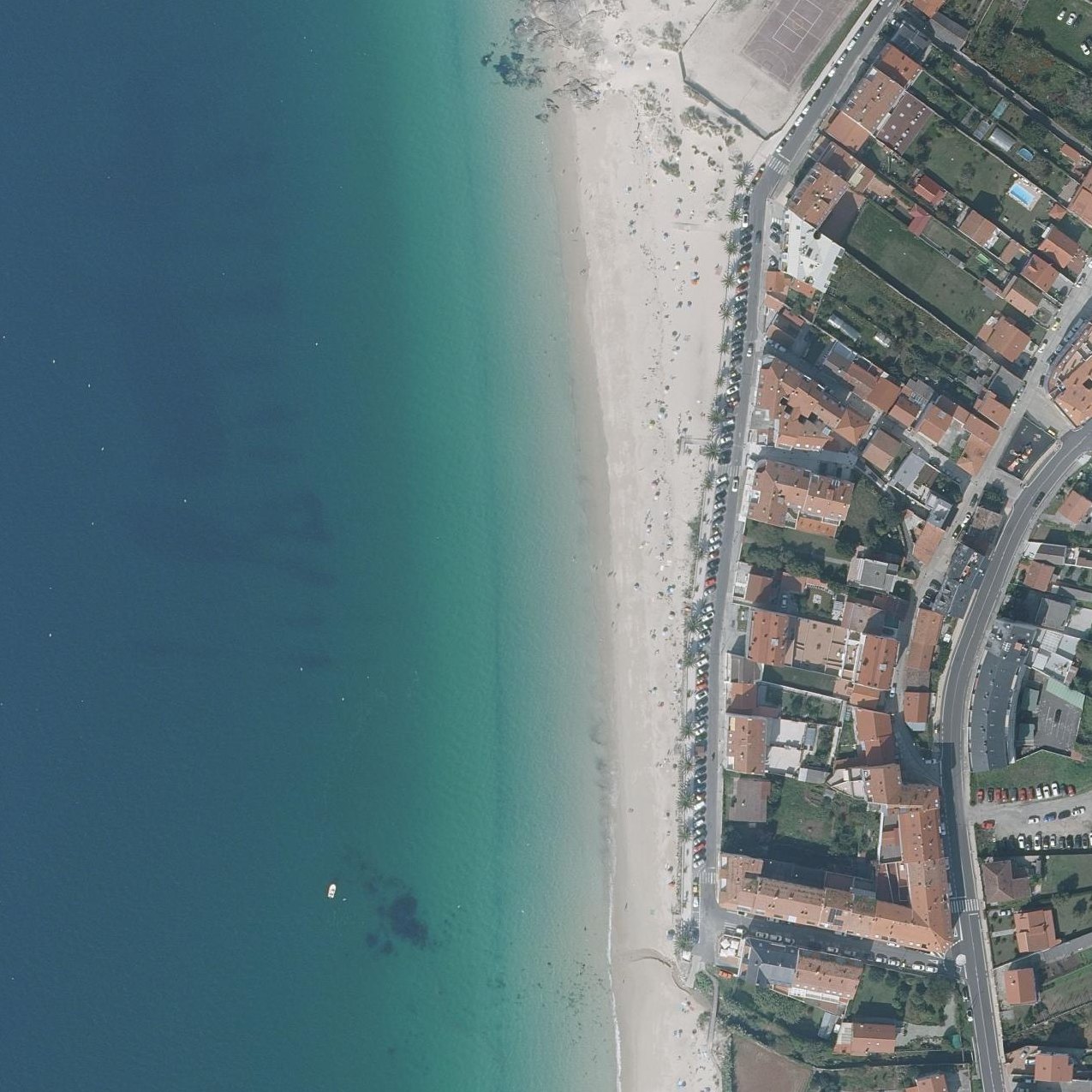 Aerial map of Coira Beach