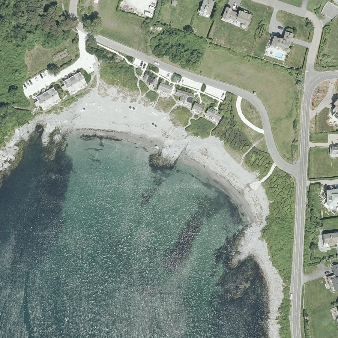 Aerial map of Collins Beach