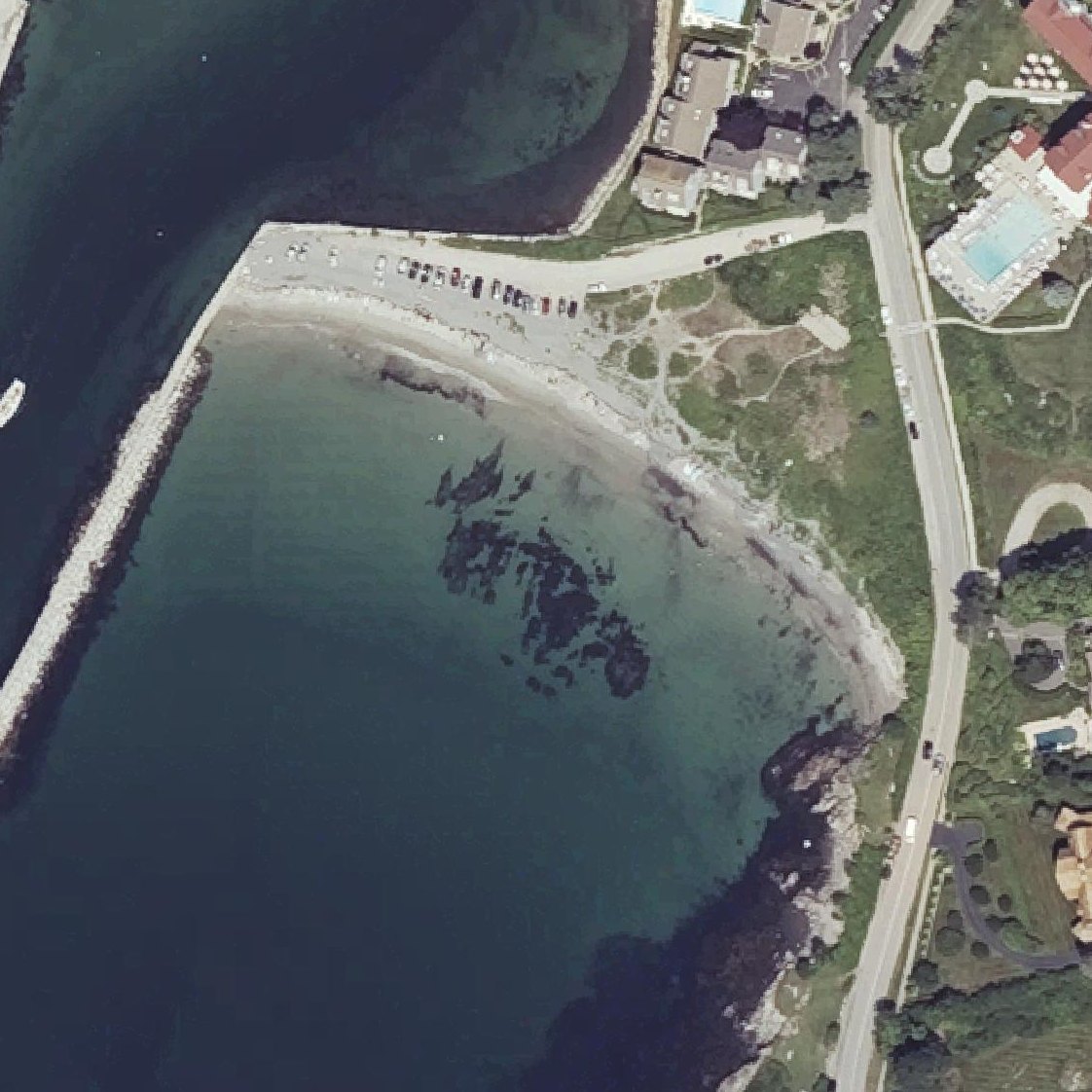 Aerial map of Colony Beach
