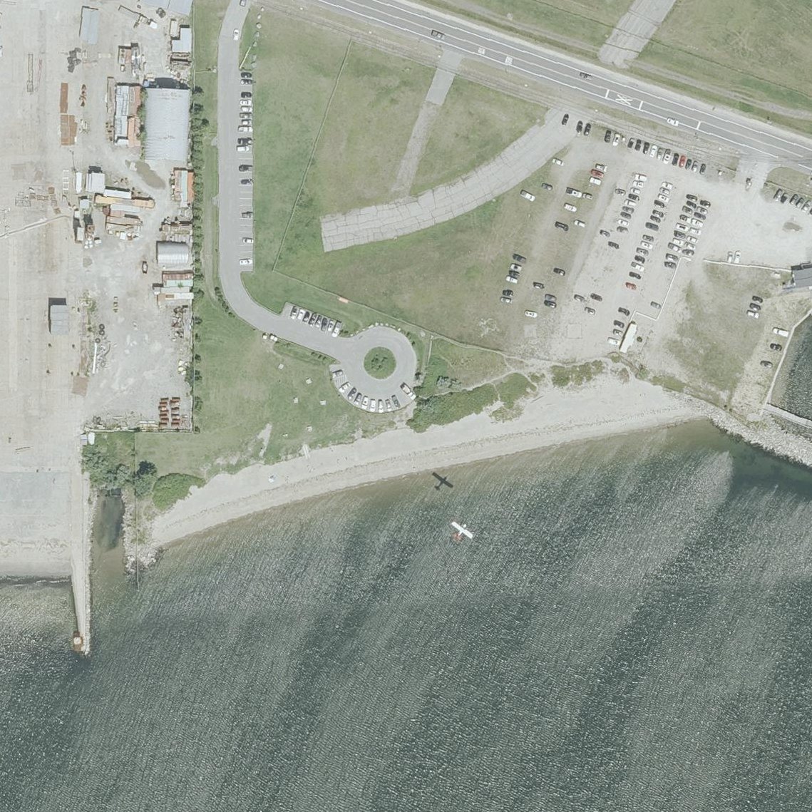 Aerial map of Compass Rose Beach