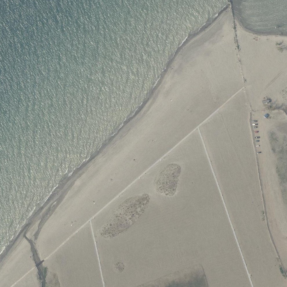 Aerial map of Conneaut Beach