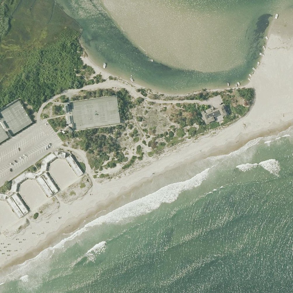 Aerial map of Conochet Club Beach