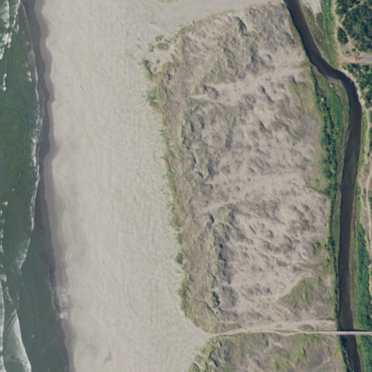 Aerial map of Copalis Beach