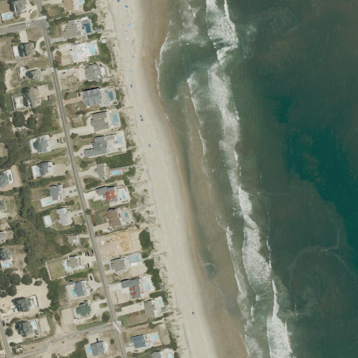 Aerial map of Coral Beach Access