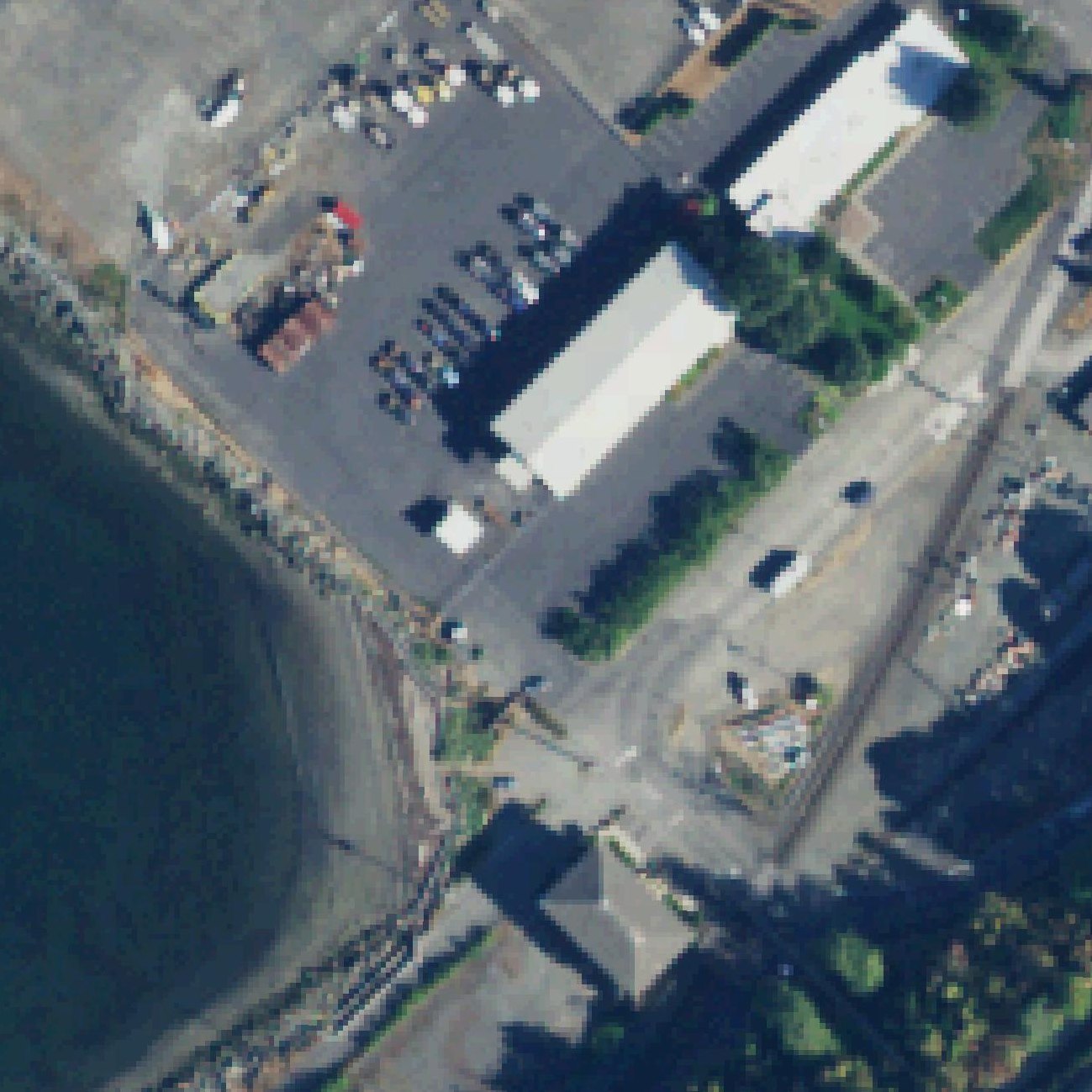 Aerial map of Cornwall Beach