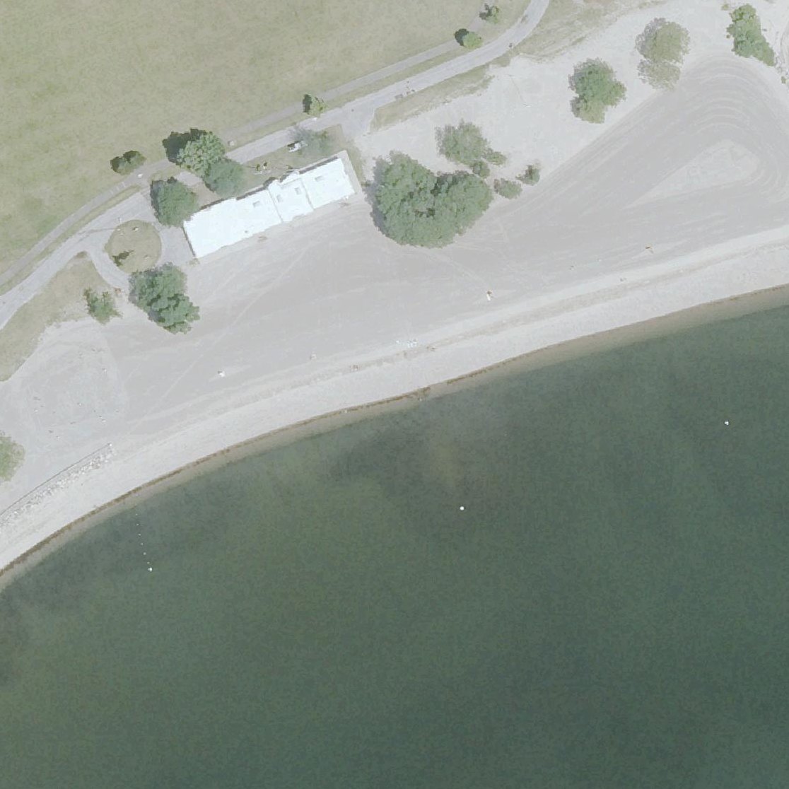 Aerial map of Cove Beach North