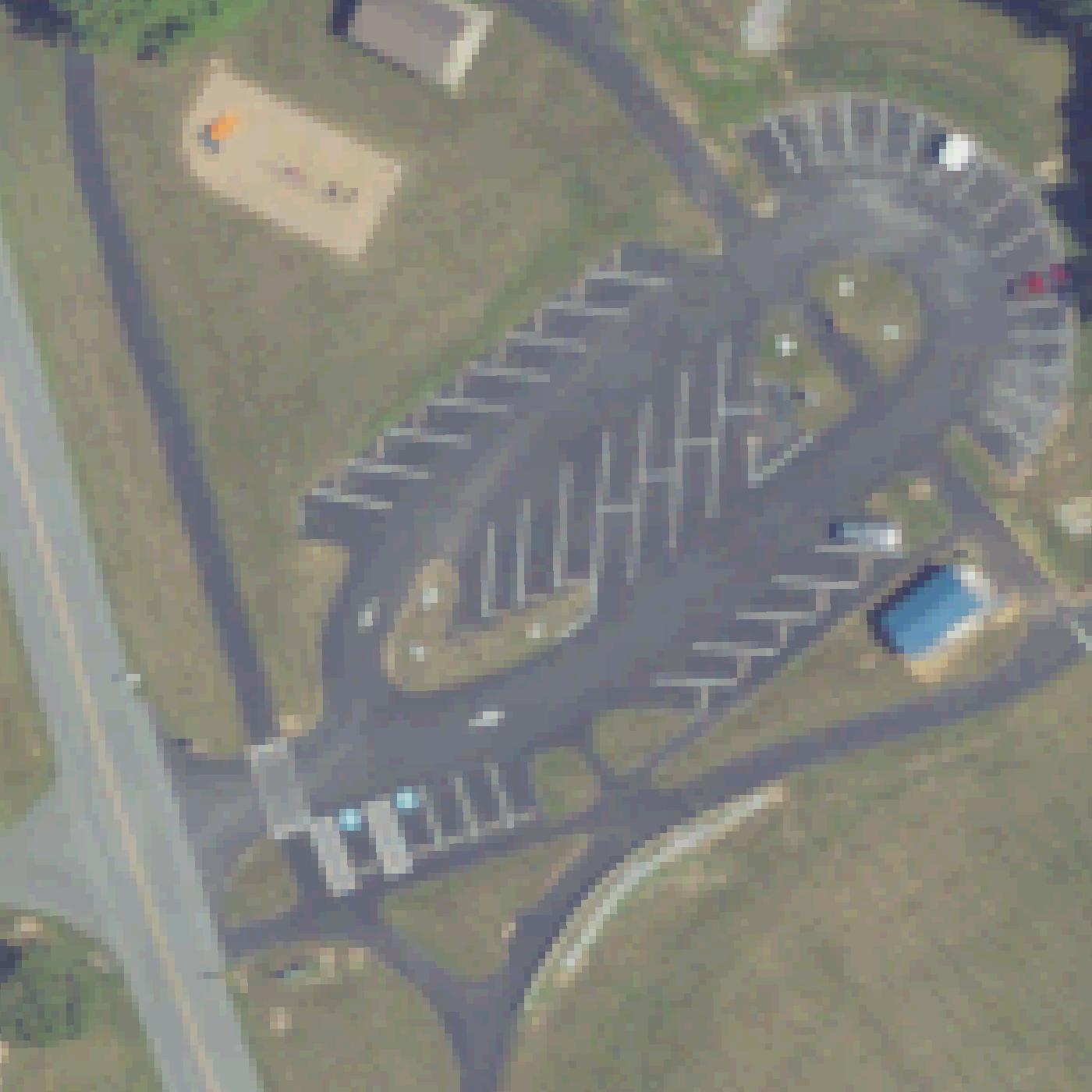 Aerial map of Cove Outlook Park