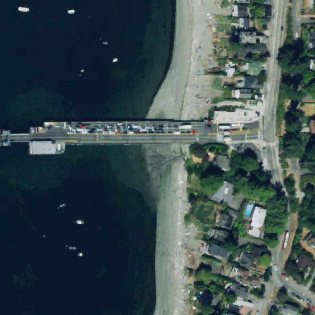 Aerial map of Cove Park