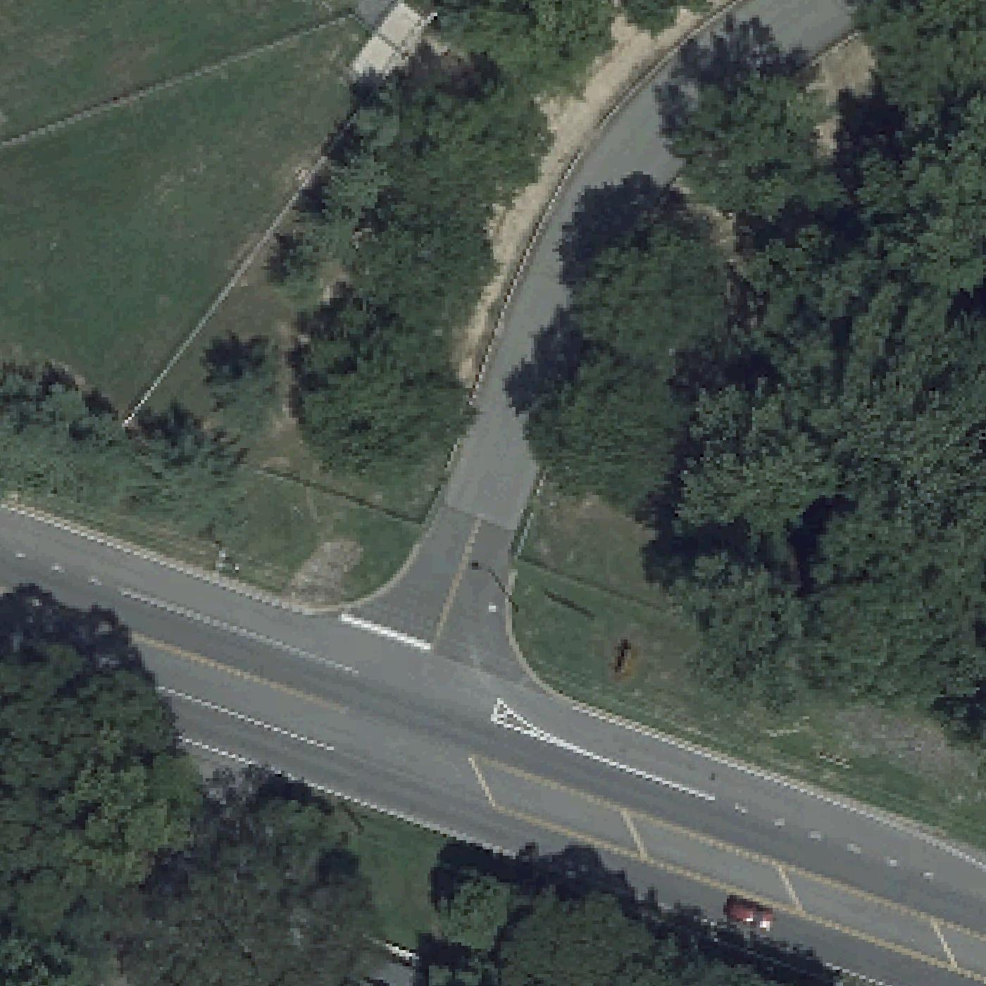 Aerial map of Cove Point Park