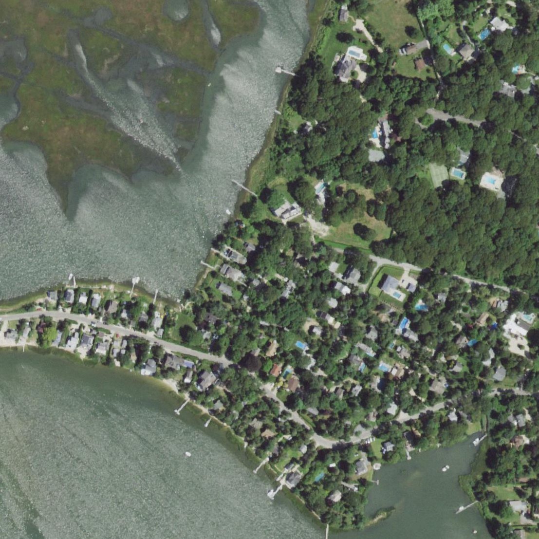 Aerial map of Crab Beach