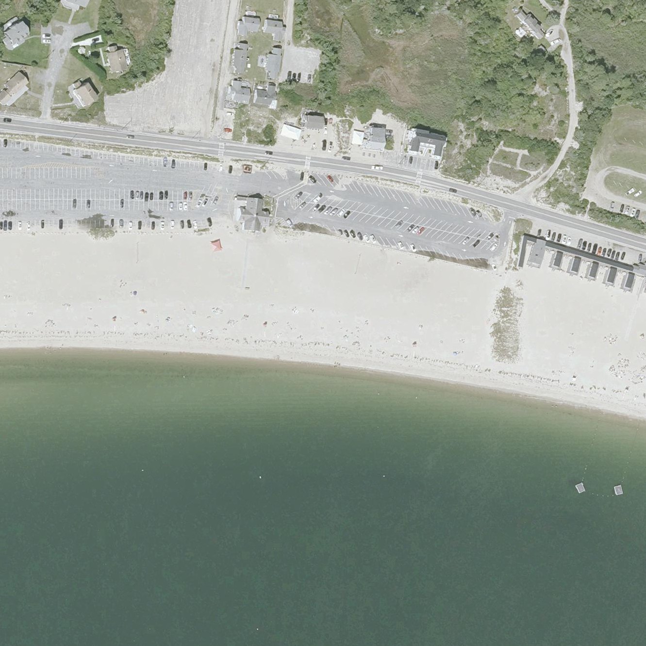 Aerial map of Craigville Beach