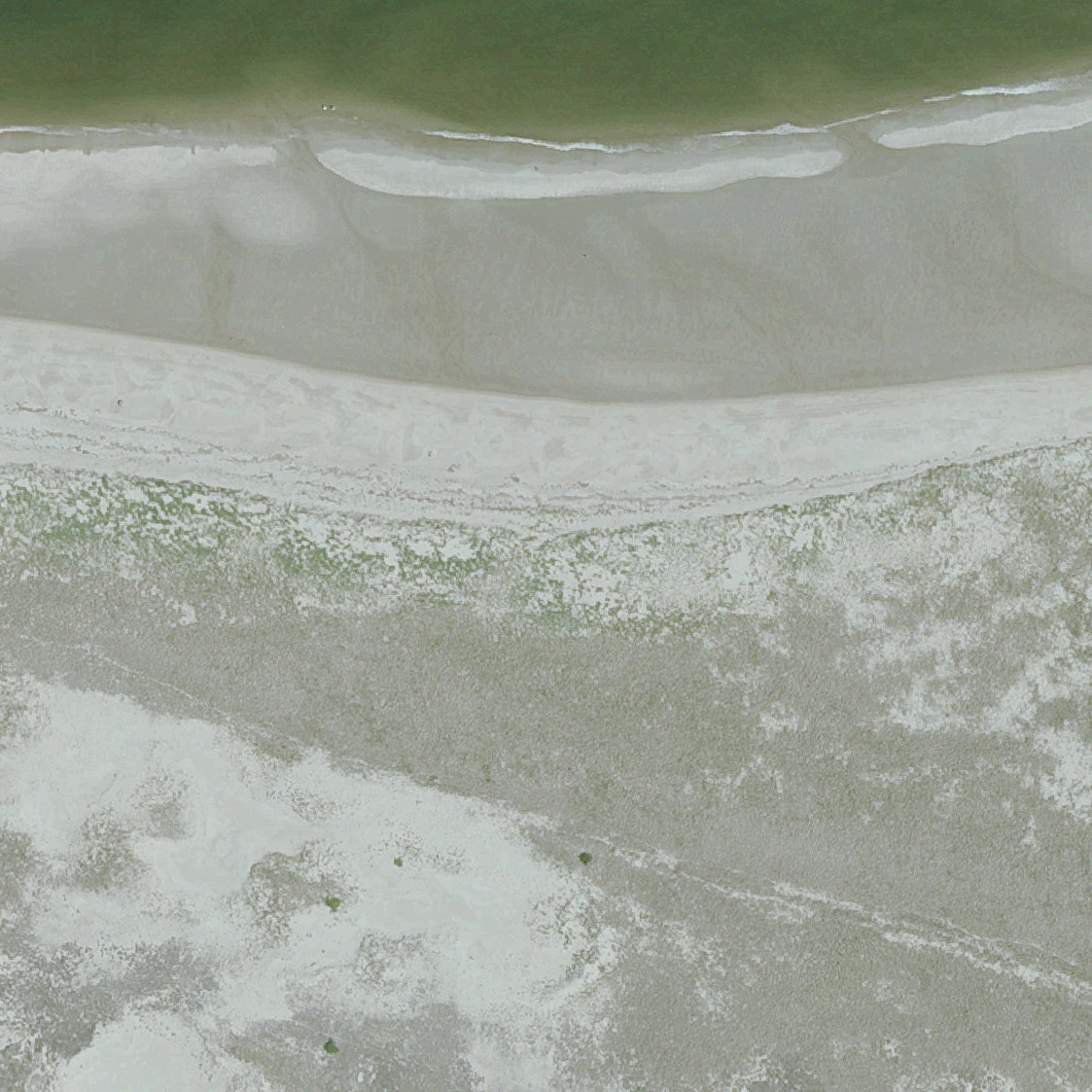 Aerial map of Crane Beach