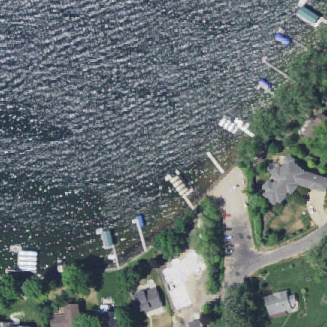 Aerial map of Crescent Beach