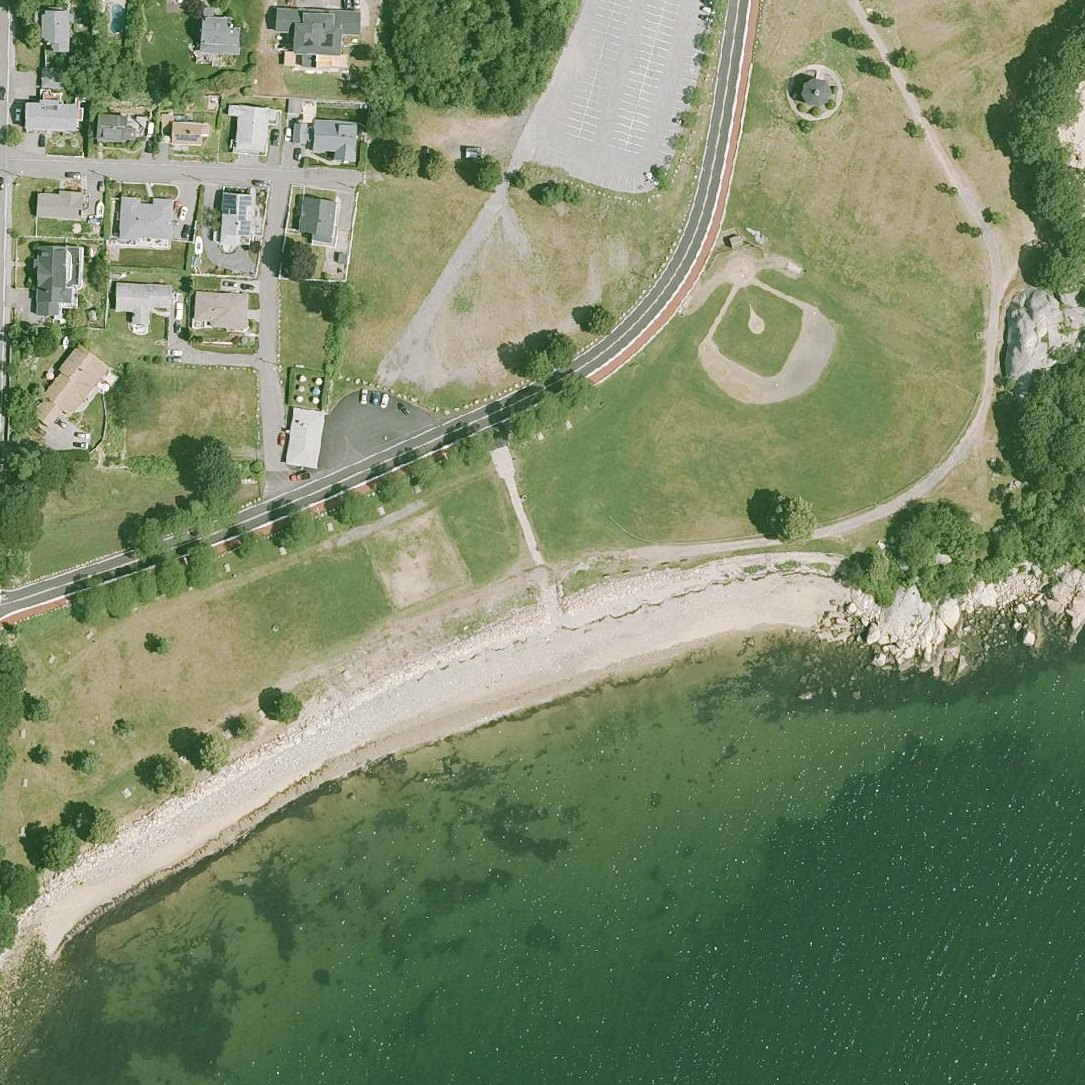 Aerial map of Cressy Beach