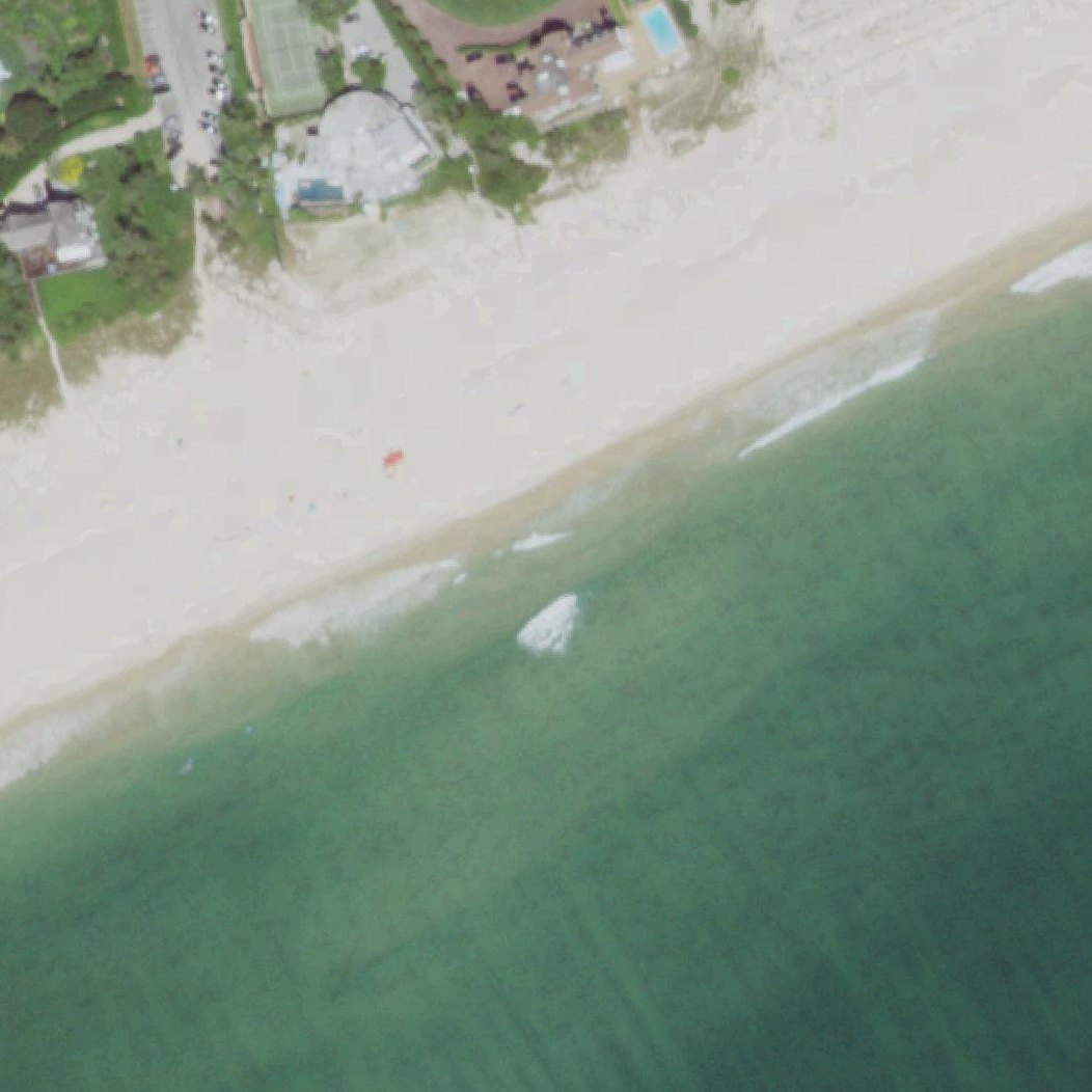 Aerial map of Cryder Beach