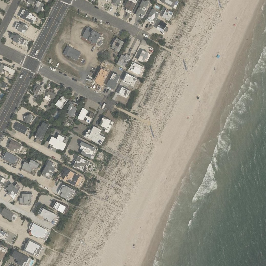 Aerial map of Cumberland Avenue Beach