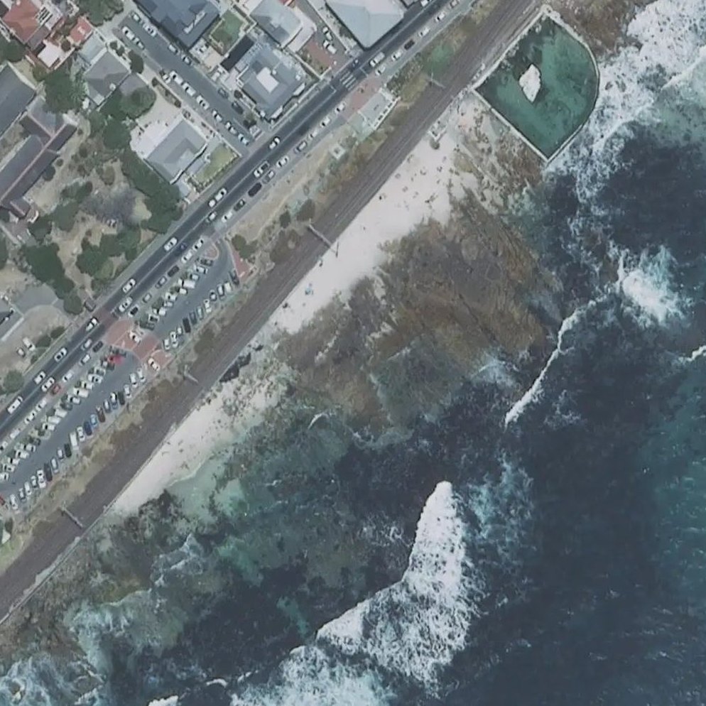 Aerial map of Dalebrook Beach