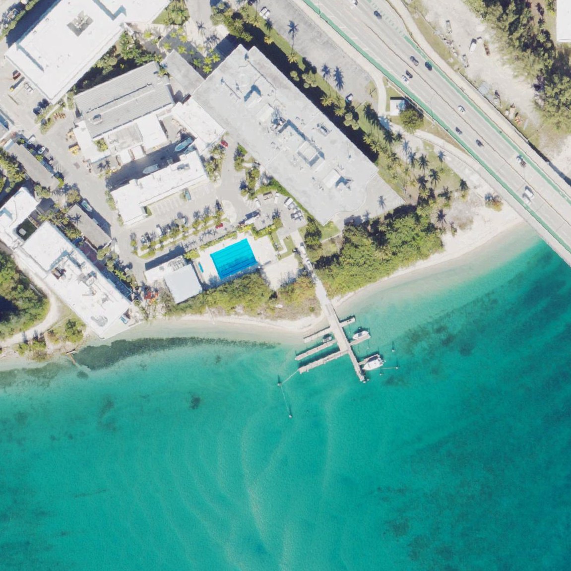Aerial map of Darwin Beach