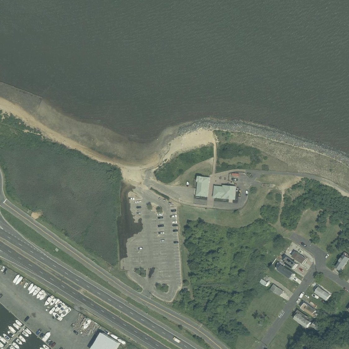 Aerial map of Dav and Duke’s Beach