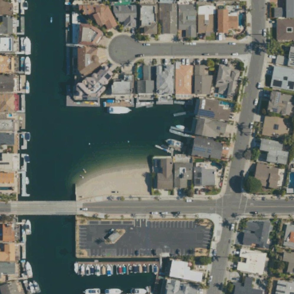 Aerial map of Davenport Beach