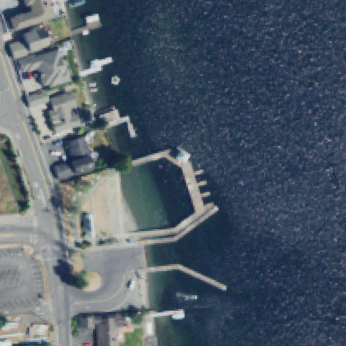 Aerial map of Davies Beach