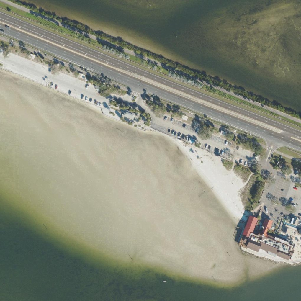 Aerial map of Davis Beach