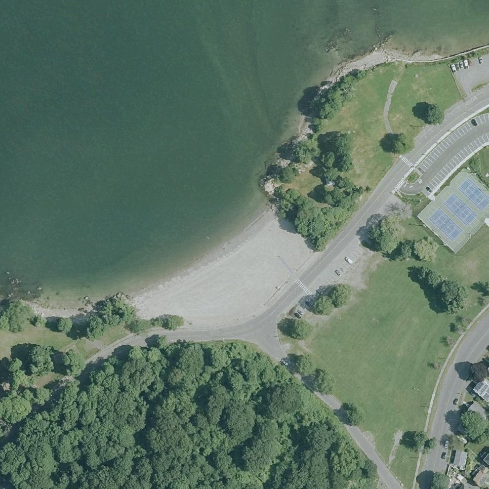 Aerial map of Dead Horse Beach