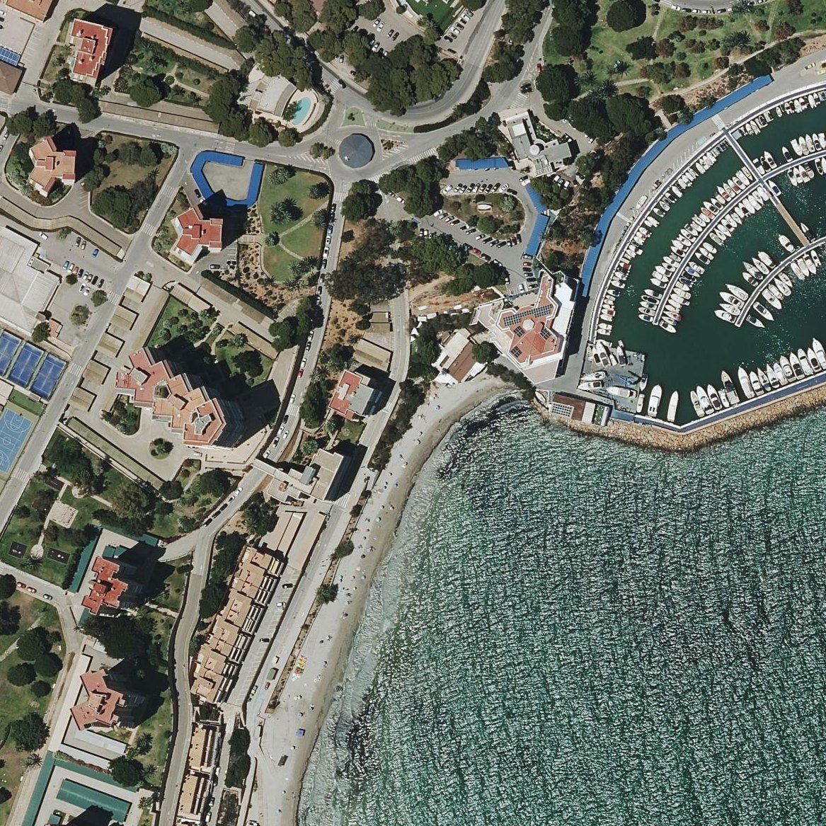Aerial map of Dehesa de Campoamor S.A.